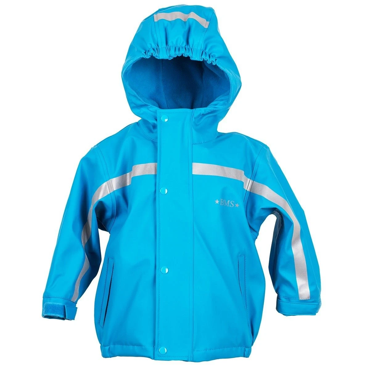 BMS Thermo Regenjacke Hellblau Mit Zip-In Fleecejacke 2in1 1 BMS Thermo Regenjacke Hellblau Mit Zip-In Fleecejacke 2in1