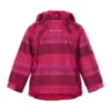 Minymo Winterjacke Le93 Doppelzipper Vivacious Pink Gestreift