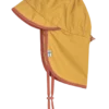 Finkid RANTALI Mädchen Sommerhut Golden Yellow/chilli Mit Nackenschutz