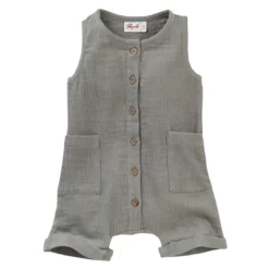 People Wear Organic Baby Musselin Spieler Shorty Sommer Overall