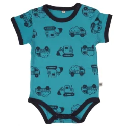 Pippi Kurzarm Body Blau/grün Bagger & Flugzeuge 4er Pack Baumwolle -Babyprodukte Geschäft 3820 778 1 1280x1280