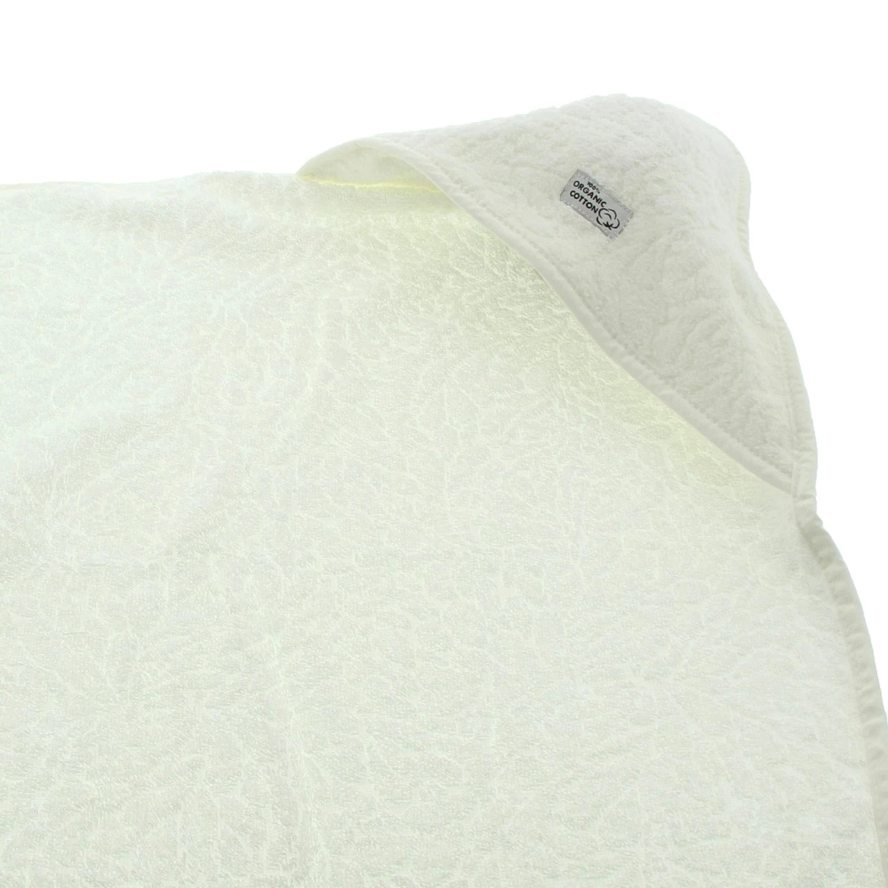 Pippi Kapuzen Badetuch Cremeweiß Organic Frottee 2 Pippi Kapuzen Badetuch Cremeweiß Organic Frottee – Bild 2