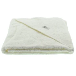 Pippi Kapuzen Badetuch Cremeweiß Organic Frottee