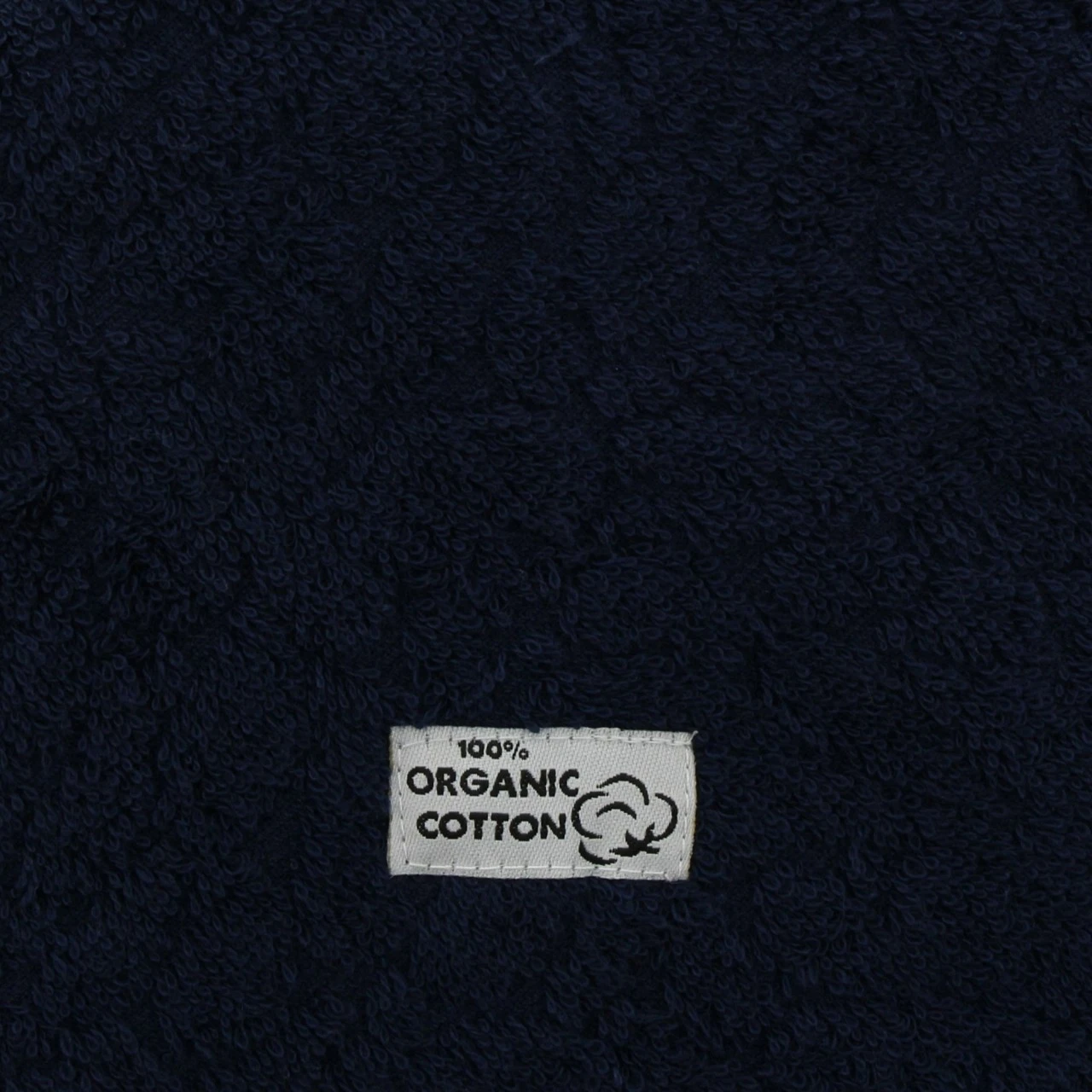 Pippi Kapuzen Badetuch Navy Organic Frottee 3 Pippi Kapuzen Badetuch Navy Organic Frottee – Bild 3