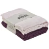 Pippi Organic Mullwindeln Smoky Rose/plum 4er Pack