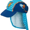 Playshoes UV-Schutz Sonnenmütze Maus Blau