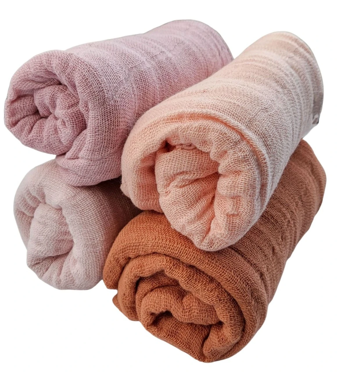 Pippi Babywear Mulltücher Mauve Rose 4er Pack Organic Spucktücher 1 Pippi Babywear Mulltücher Mauve Rose 4er Pack Organic Spucktücher