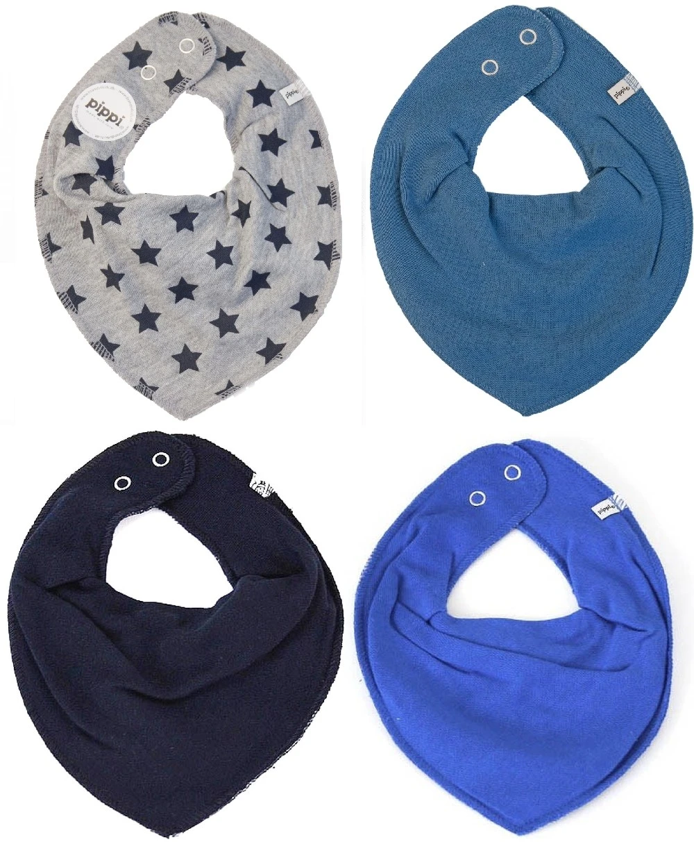 Pippi Baby Halstücher Vallerta Star Mix 4er Set 1 Pippi Baby Halstücher Vallerta Star Mix 4er Set