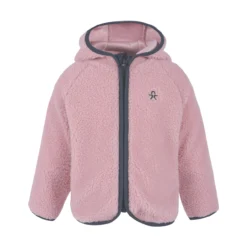 Color Kids Fleecejacke Kuschelige Teddyfleece Jacke