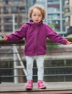BMS Fleecejacke Cerise Rosa Antarctic-Fleece Mit Kapuze -Babyprodukte Geschäft 812710 HafenCity 24 1280x1280