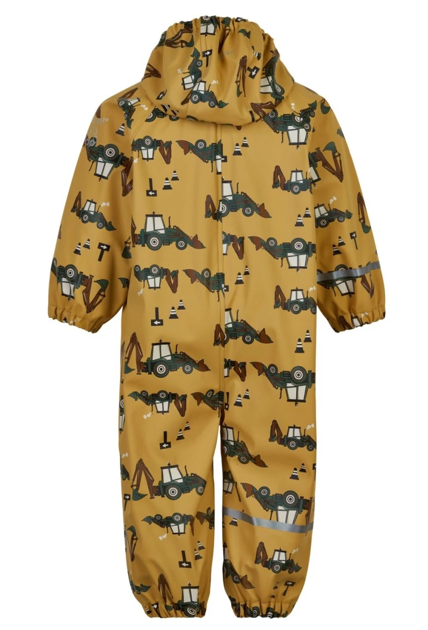 Celavi Regenoverall Traktor Strohgelb Einteiler 2 Celavi Regenoverall Traktor Strohgelb Einteiler – Bild 2