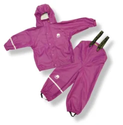 CeLaVi Regenanzug Purple Regenhose + Regenjacke