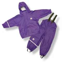 CeLaVi Regenanzug Lila Regenhose + Regenjacke