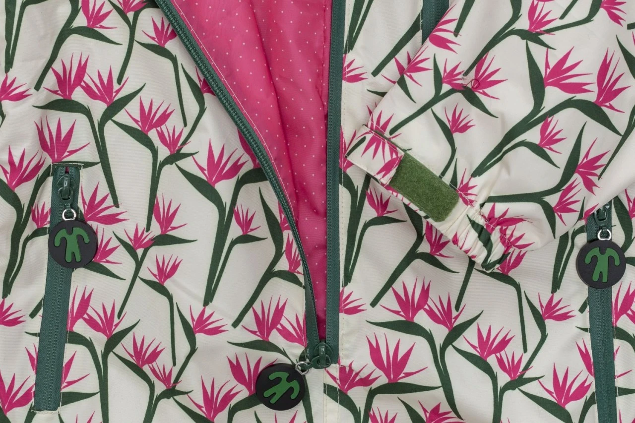 Ducksday Kinder Regenanzug Coco Blumen 4 Ducksday Kinder Regenanzug Coco Blumen – Bild 4