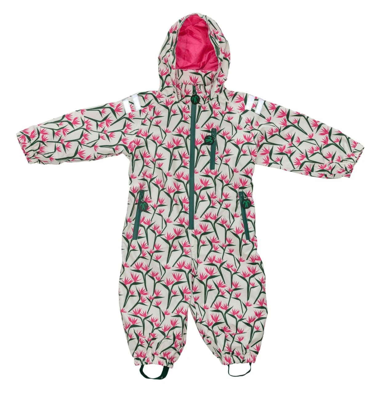 Ducksday Kinder Regenanzug Coco Blumen 1 Ducksday Kinder Regenanzug Coco Blumen