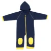 Ducksday Fleeceanzug Fleeceoverall Dunkelblau Blue/yellow