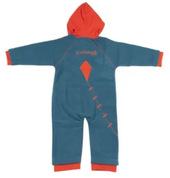 Ducksday Fleeceanzug Fleeceoverall Baby Fleece Overall -Babyprodukte Geschäft Ducksday packshots fleeces green back 1280x1280