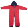 Ducksday Fleeceanzug Fleeceoverall Red / Blue
