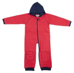 Ducksday Fleeceanzug Fleeceoverall Red / Blue