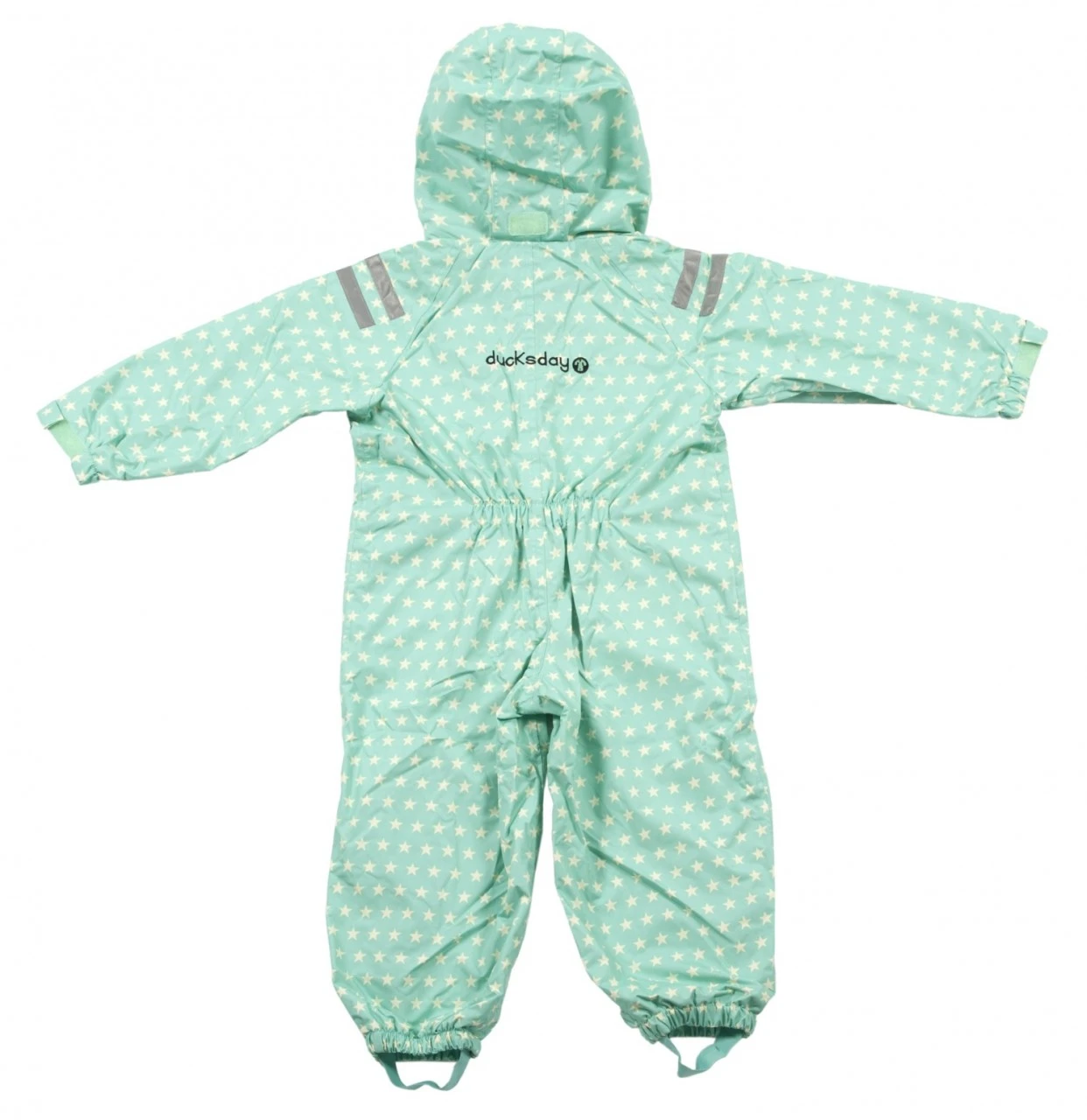 Ducksday Regenanzug Ben Türkis Regenoverall 2 Ducksday Regenanzug Ben Türkis Regenoverall – Bild 2