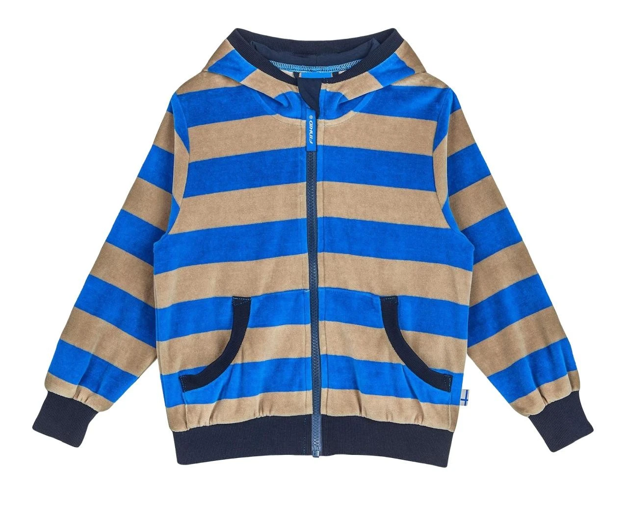 Finkid NIKKI Blue/pebble Nicky Kapuzenjacke - Zip In Innenjacke 1 Finkid NIKKI Blue/pebble Nicky Kapuzenjacke - Zip In Innenjacke