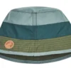 Finkid LASSE Fischerhut Trellis/deep Teal Kinder Sonnenhut