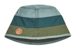 Finkid LASSE Fischerhut Trellis/deep Teal Kinder Sonnenhut