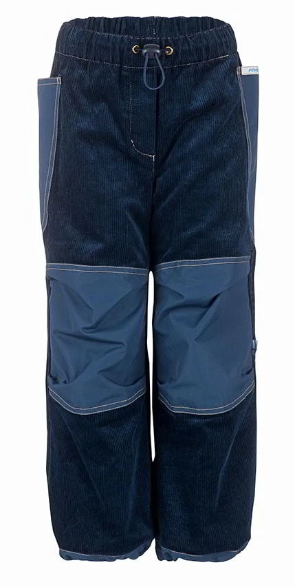 Finkid Cordhose KUU Navy Outdoorhose Knieverstärkt 1 Finkid Cordhose KUU Navy Outdoorhose Knieverstärkt
