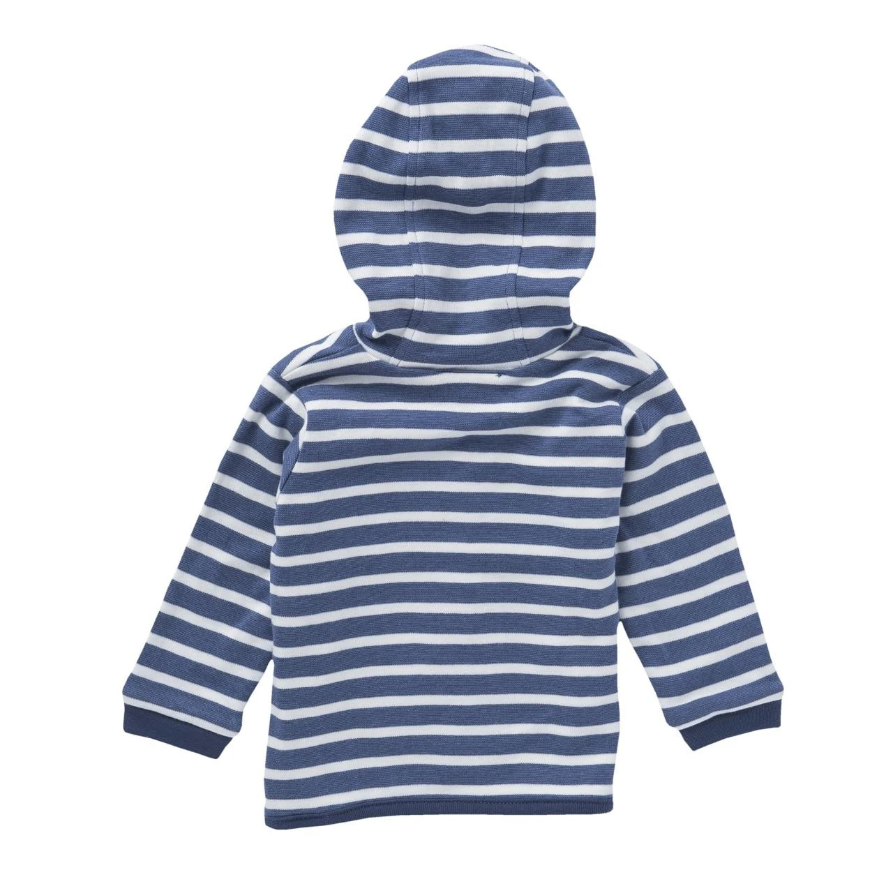 Baby Baumwolljacke Gestreift Mit Kapuze Bio-Baumwolle 3 Baby Baumwolljacke Gestreift Mit Kapuze Bio-Baumwolle – Bild 3