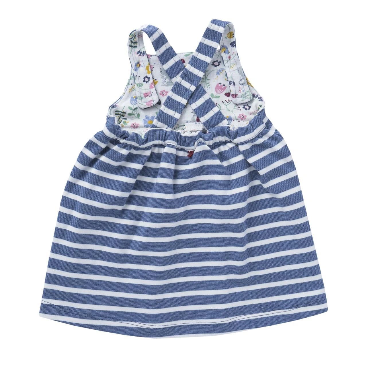 People Wear Organic Jersey Trägerkleid Blau Geringelt Bio-Baumwolle 3 People Wear Organic Jersey Trägerkleid Blau Geringelt Bio-Baumwolle – Bild 3