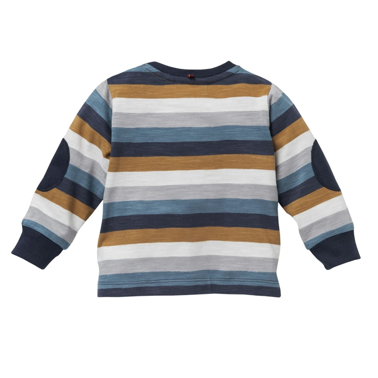 People Wear Organic Langarmshirt Blockstreifen Blau/nougat 2 People Wear Organic Langarmshirt Blockstreifen Blau/nougat – Bild 2