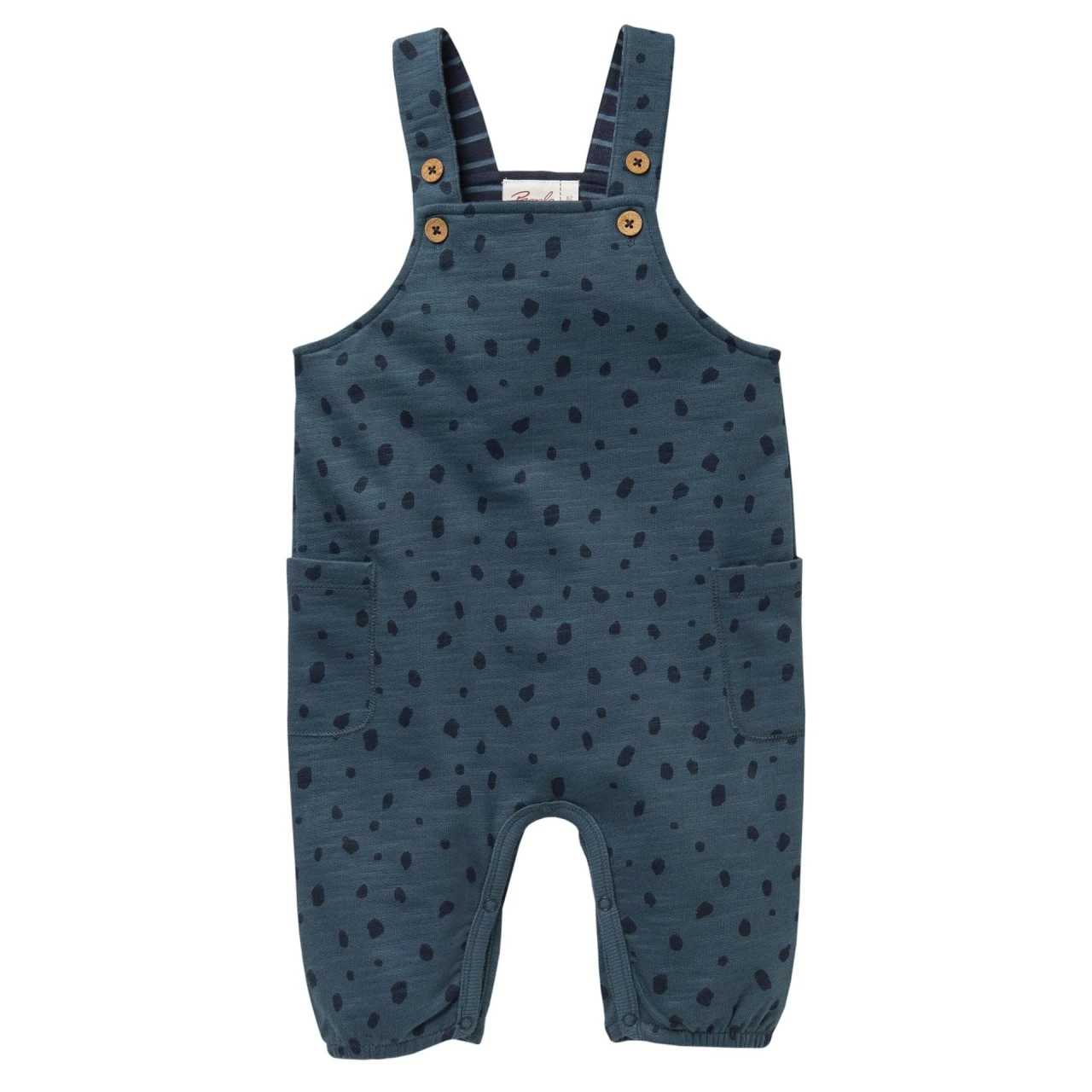 People Wear Organic Latzhose Petrol Sweat-Pants 2 People Wear Organic Latzhose Petrol Sweat-Pants – Bild 2