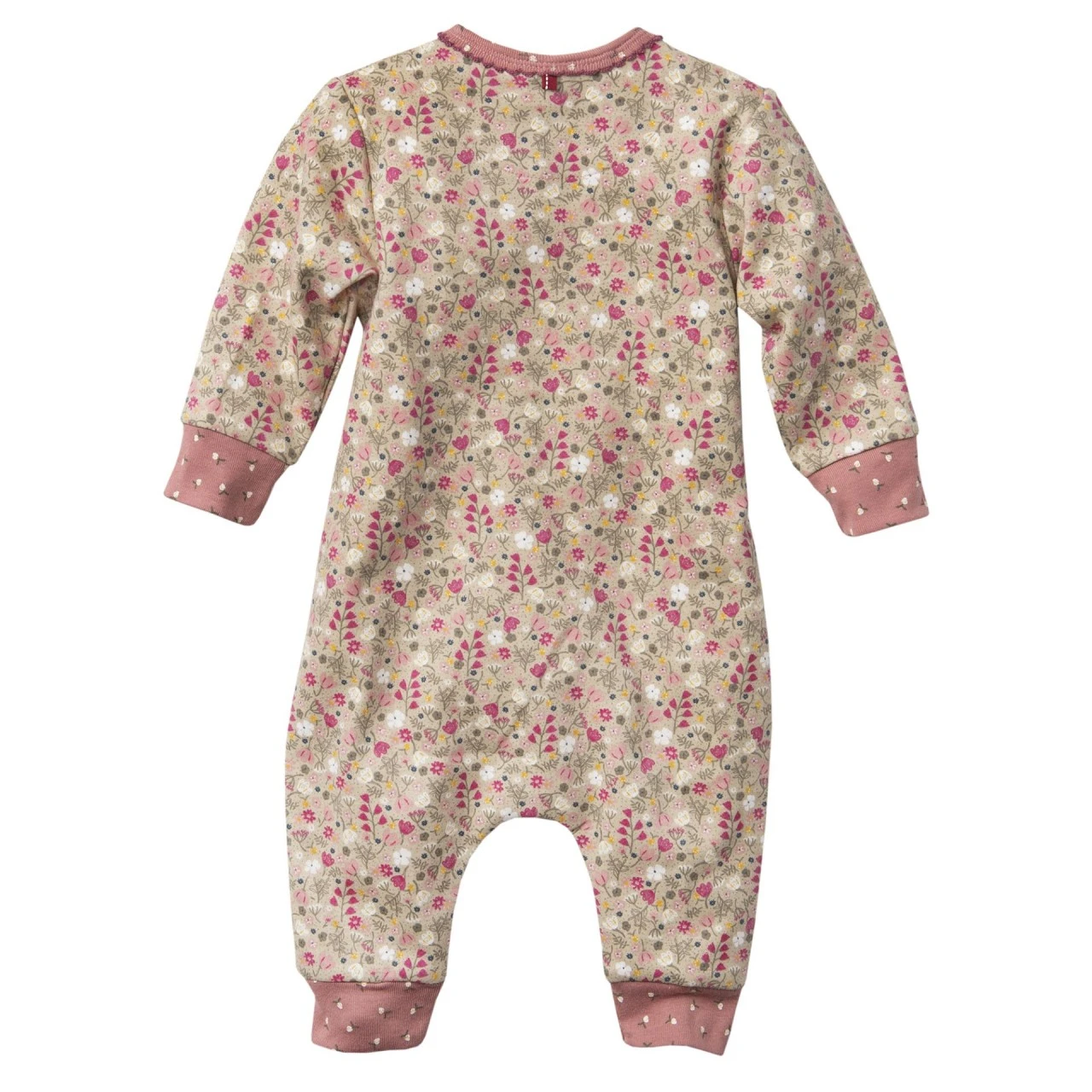 People Wear Organic Baby Overall Herbstblume Sand 2 People Wear Organic Baby Overall Herbstblume Sand – Bild 2