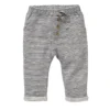 People Wear Organic Jogginghose Kieselgrau Geringelt Sweat-Hose