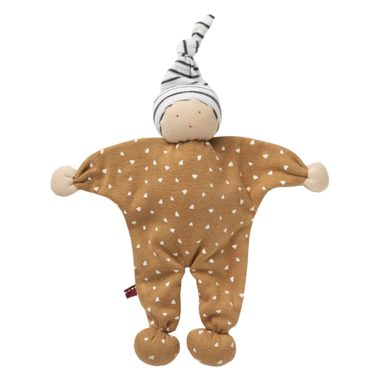 People Wear Organic Manderl Karamell Schmusepuppe Biobaumwolle 1 People Wear Organic Manderl Karamell Schmusepuppe Biobaumwolle