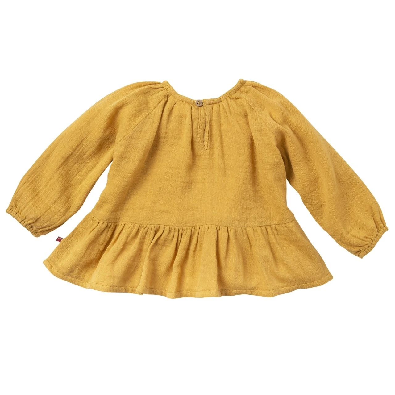 People Wear Organic Sommerliche Musselin Bluse Honiggelb 2 People Wear Organic Sommerliche Musselin Bluse Honiggelb – Bild 2