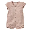 People Wear Organic Baby Spieler Rosenholz Kurzarm Overall