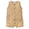 People Wear Organic Baby Spieler Gelb Geringelt Sommer Overall