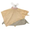 People Wear Organic Maus Schmusetuch Honiggelb Gestreift