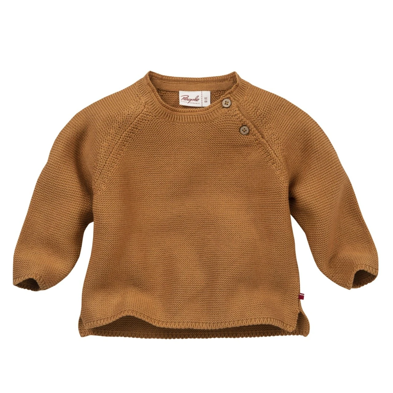 People Wear Organic Pullover Zimt Gestrickt Bio-Baumwolle 1 People Wear Organic Pullover Zimt Gestrickt Bio-Baumwolle