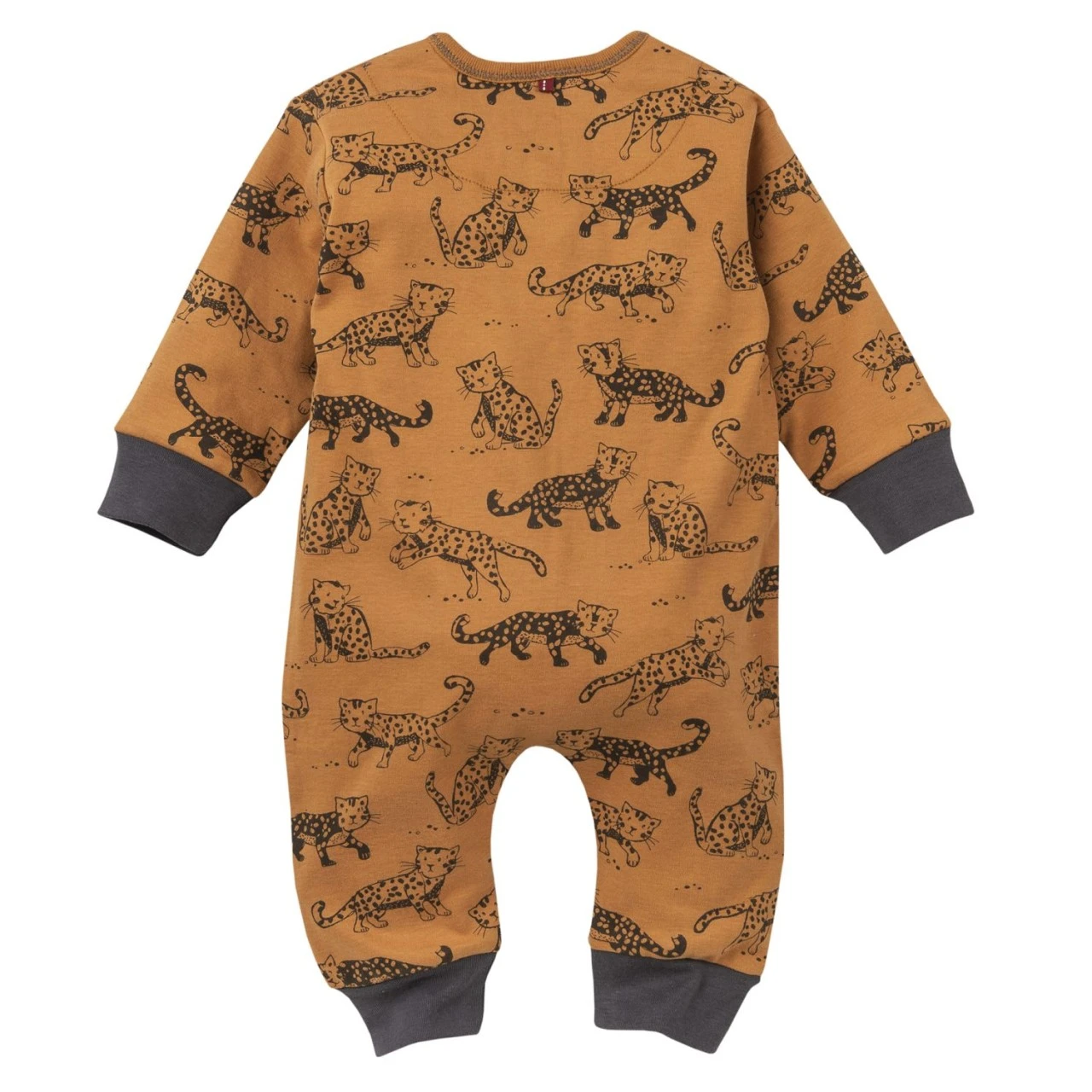 People Wear Organic Langarm Overall Schneeleopard Schlafanzug Bio-Baumwolle 2 People Wear Organic Langarm Overall Schneeleopard Schlafanzug Bio-Baumwolle – Bild 2