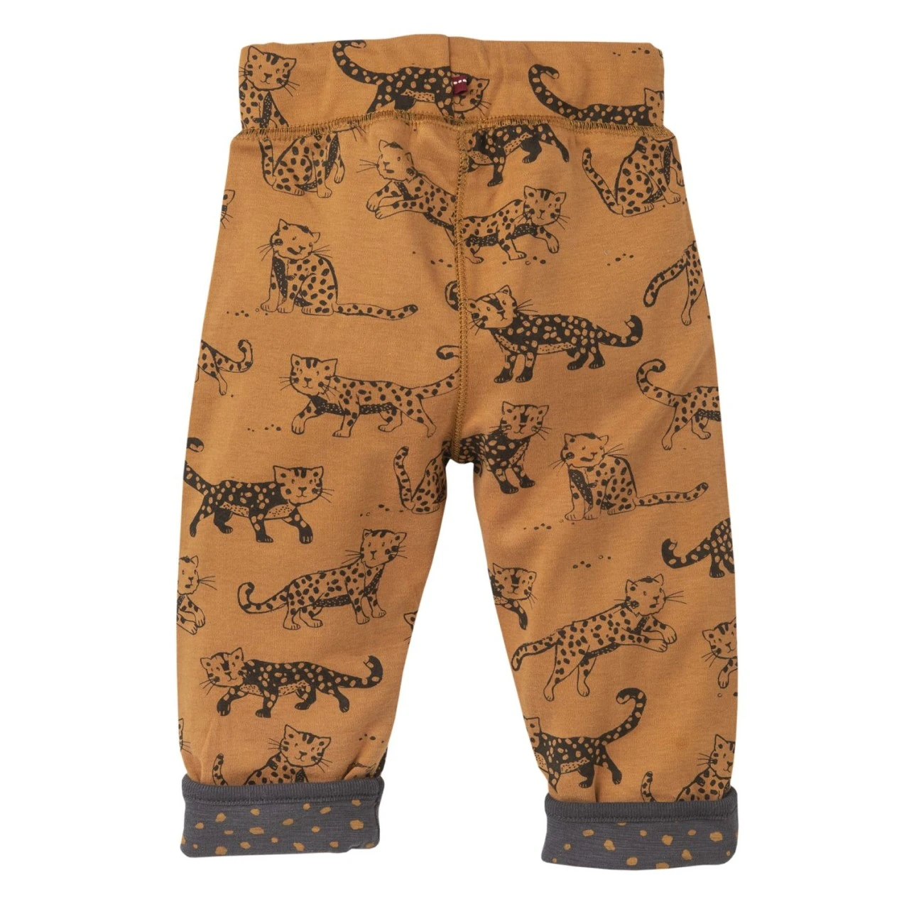 People Wear Organic Baby Wendehose Zimt Schneeleopard 2 People Wear Organic Baby Wendehose Zimt Schneeleopard – Bild 2