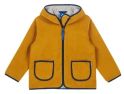 Finkid Tonttu Harvest Gold/navy Kinder Fleecejacke