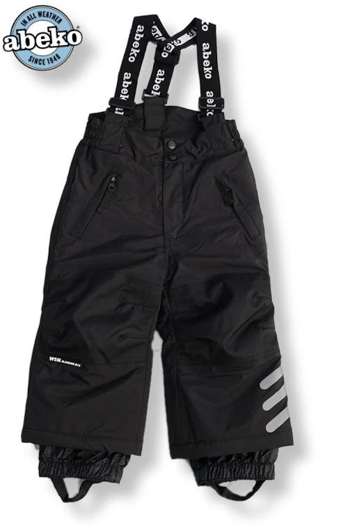 Abeko Baby Thermohose Schneehose Brandon Schwarz 1 Abeko Baby Thermohose Schneehose Brandon Schwarz