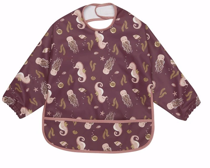 Celavi Ärmellätzchen Seepferdchen Bordeaux Wasserdicht 1 Celavi Ärmellätzchen Seepferdchen Bordeaux Wasserdicht