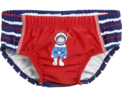 Playshoes Baby Schwimmwindel Rot Mit Taucher