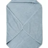 Pippi Baby Badetuch Rauchblau Organic Frottee