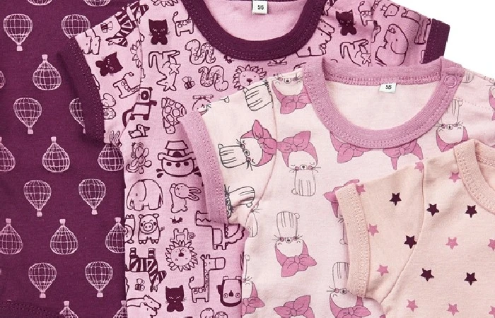 Pippi Kurzarm Body Kätzchen & Balloons Lila/rosa 4er Pack Baumwolle 3 Pippi Kurzarm Body Kätzchen & Balloons Lila/rosa 4er Pack Baumwolle – Bild 3