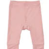 Minymo Baby Leggins Rosa Viskose Aus Bambus