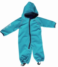 Minymo Softshelloverall Bing08 Türkis Matschanzug